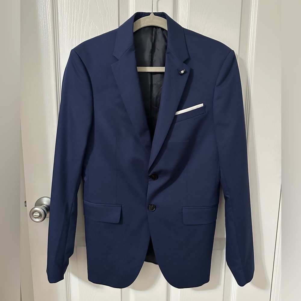 NWOT Zara Deep Blue Men's Blazer